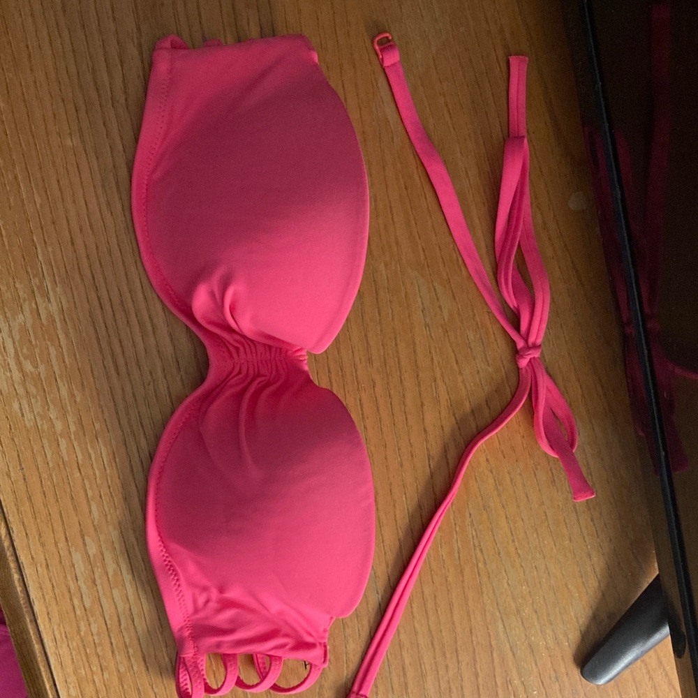 Shade Shore Strapless Bikini Top size 34B